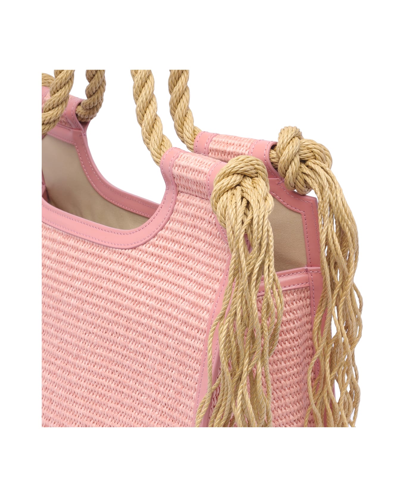 Marni Marcel Summer Bag Rope Handles - Pink トートバッグ