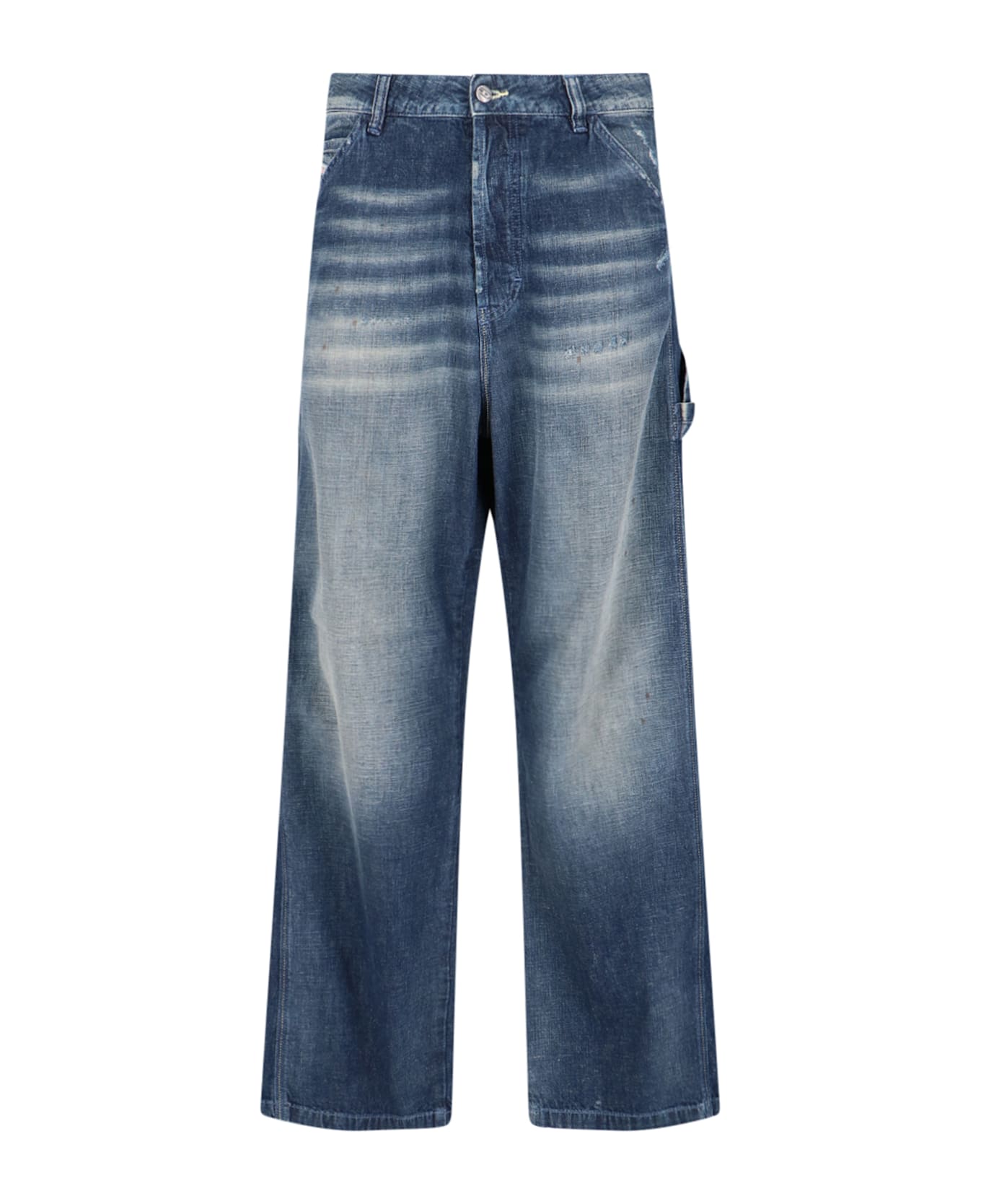 Diesel 'd-livery' Carpenter Jeans - BLUE WSHED