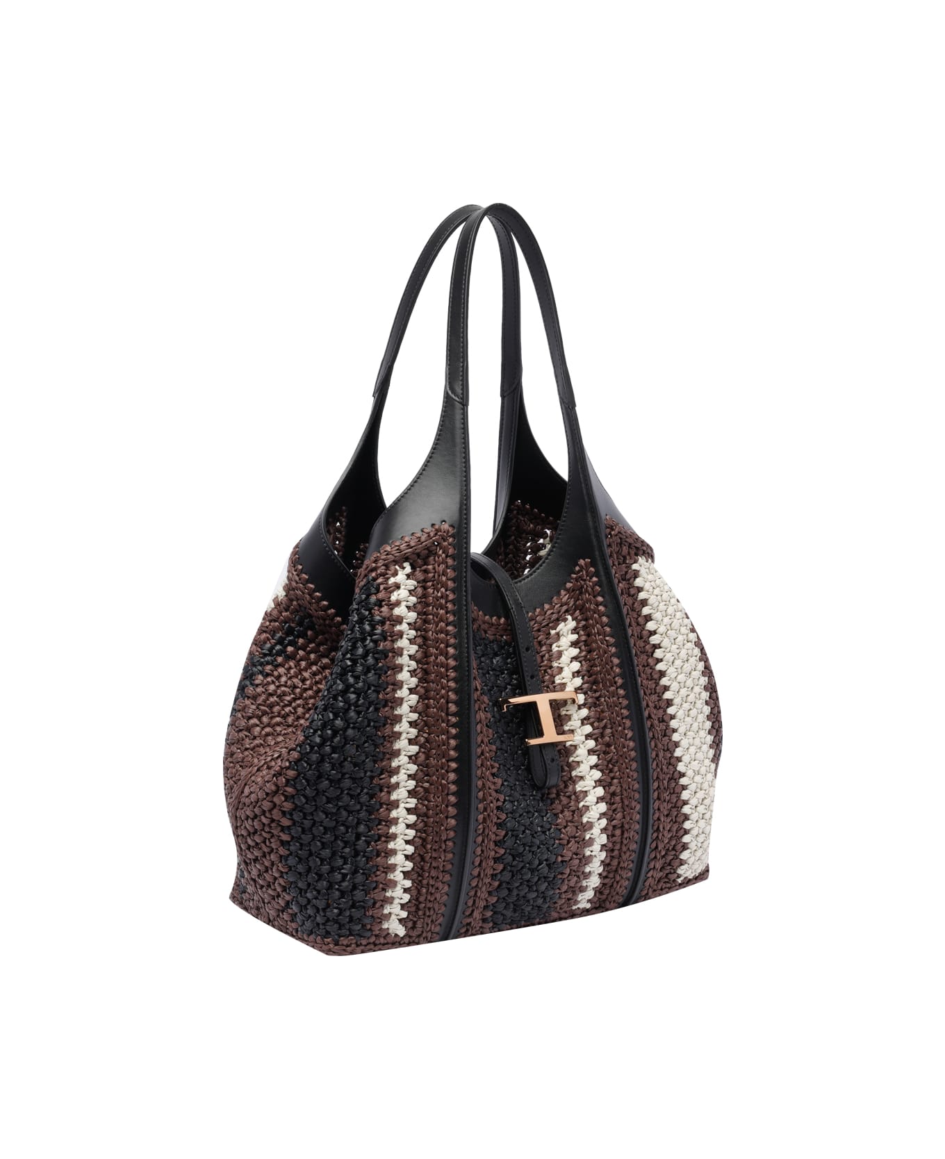 Tod
s T Timeless Shopping Bag - Brown