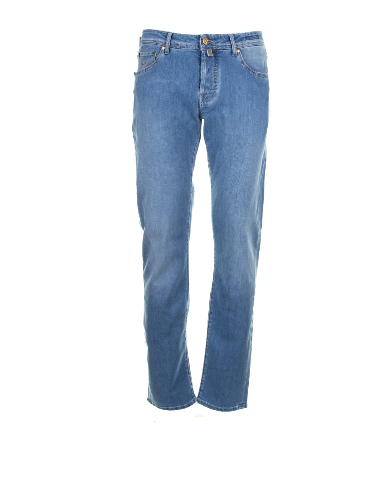 Jacob Cohen Jeans In Light Blue Denim - AZZURRO