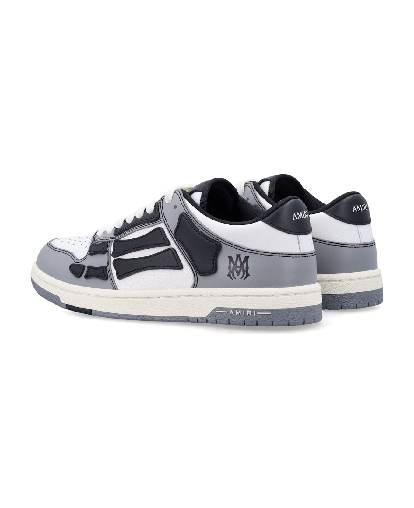 AMIRI Varsity Skel Top Low Woman
s Sneakers - BLACK