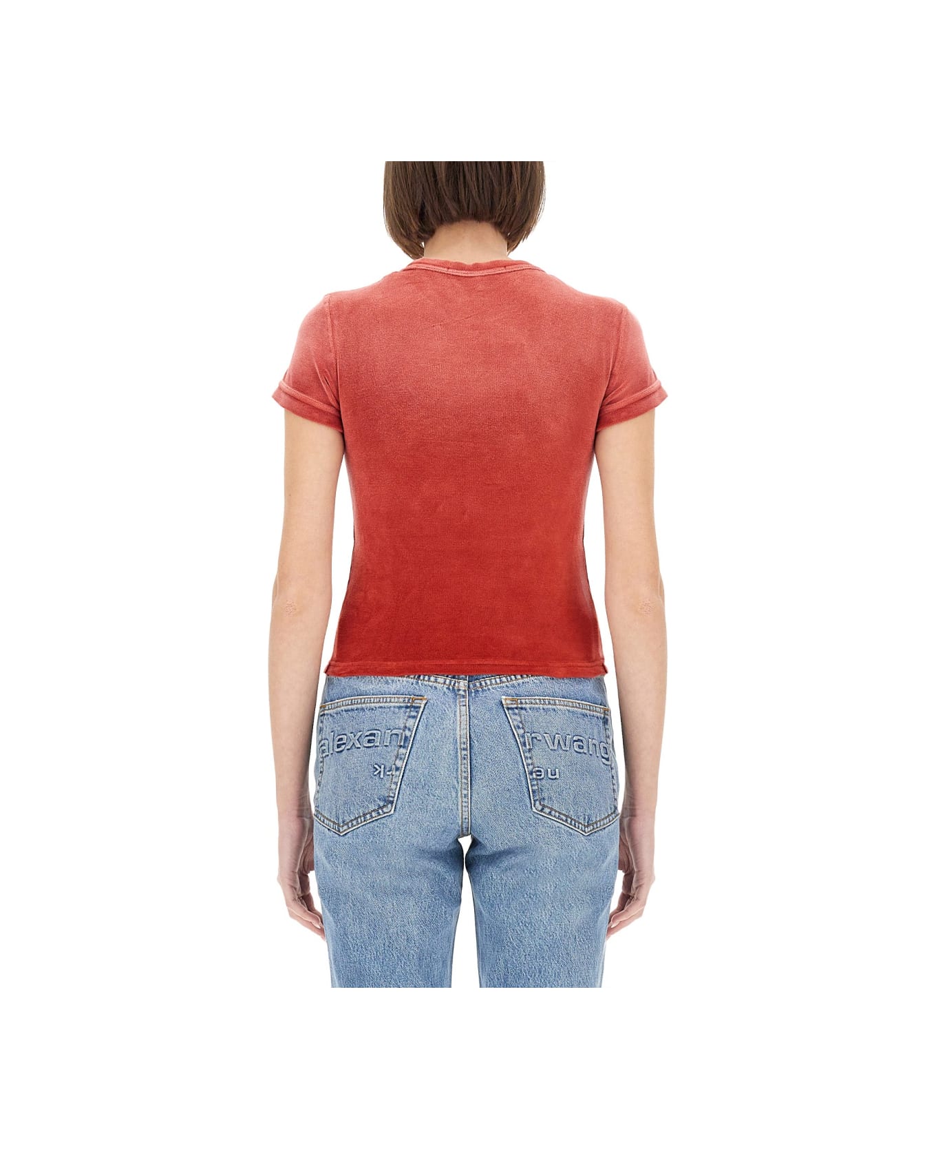 T by Alexander Wang T-shirt With Logo - RED