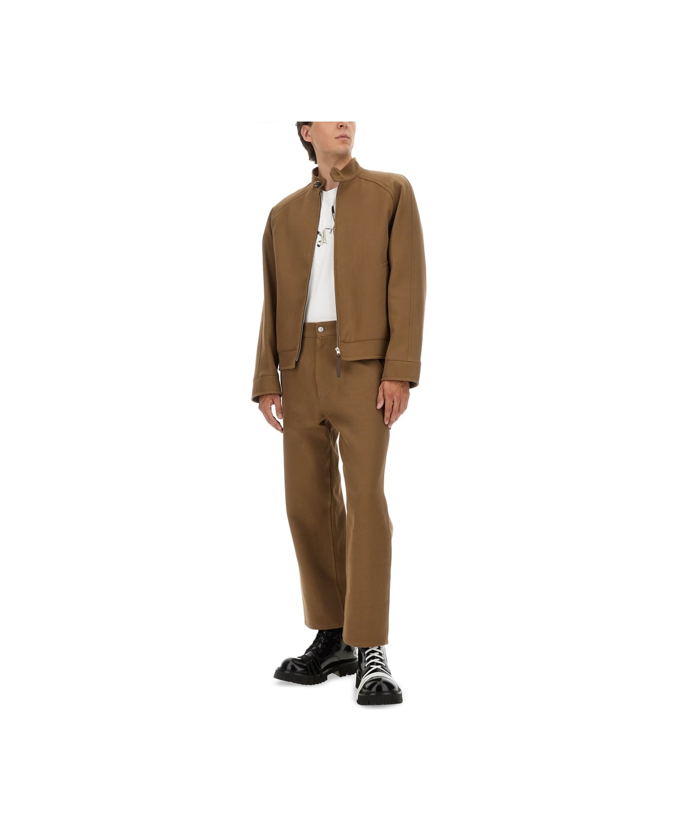 Moschino Tricot Pants - BROWN