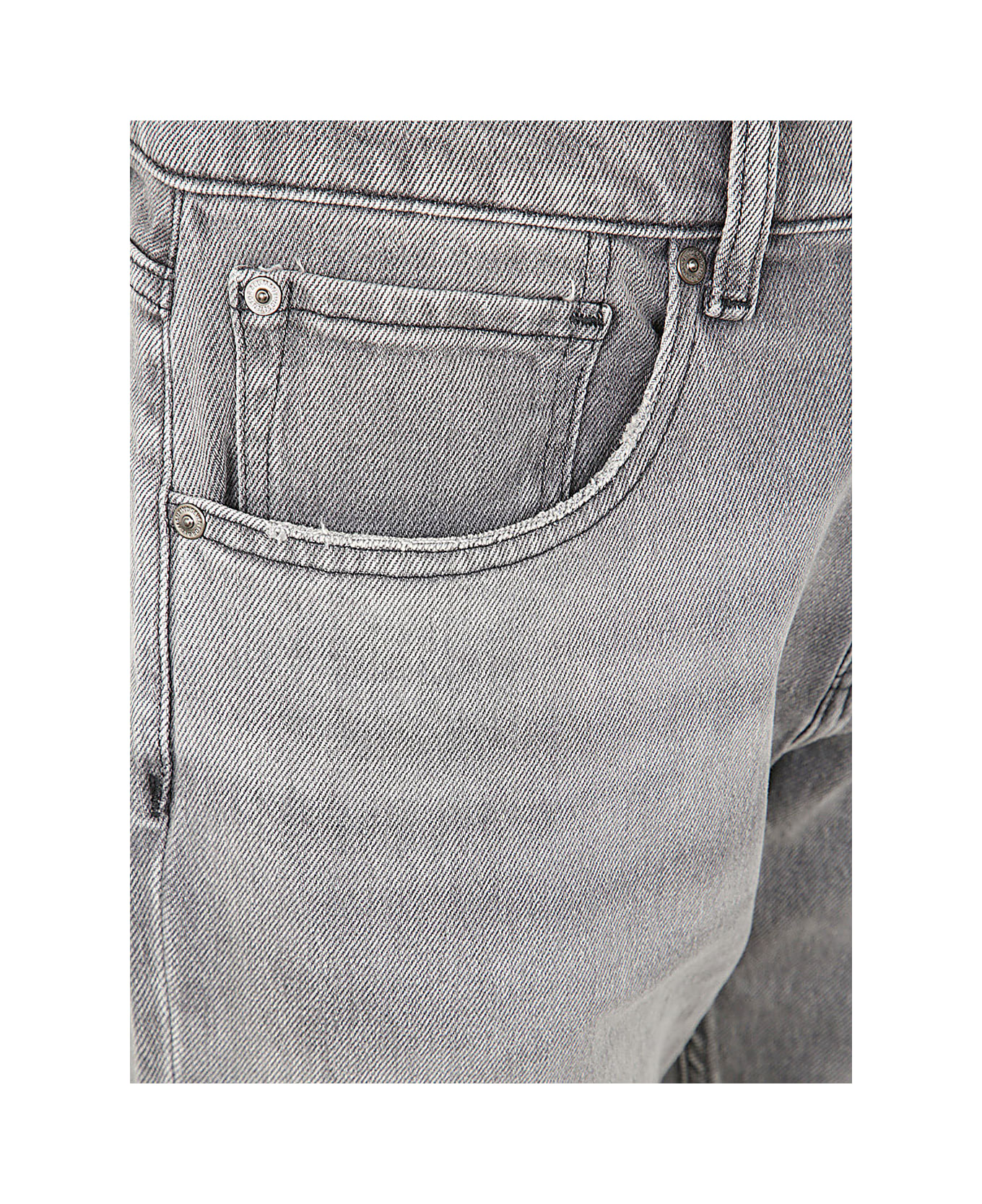 7 For All Mankind The Straight Growth Jeans - Grey デニム