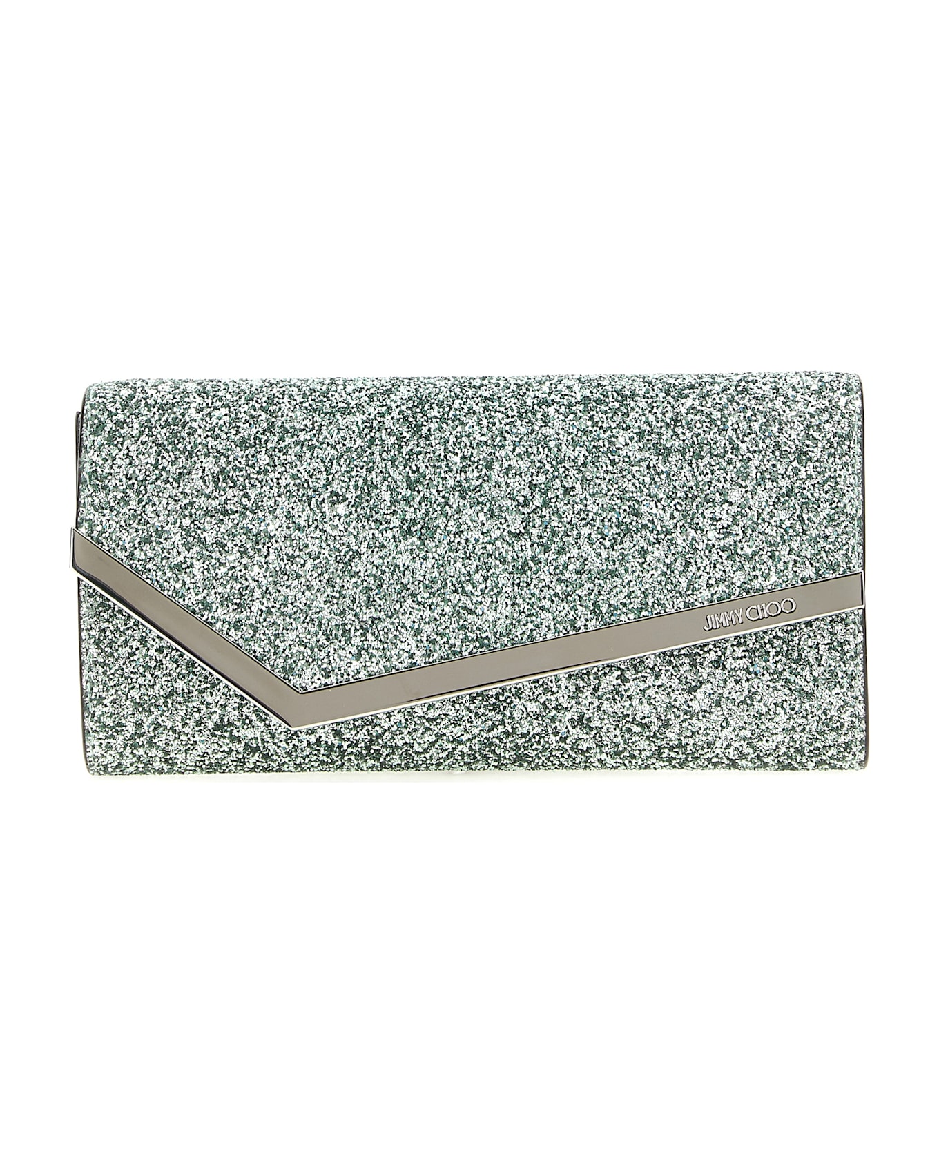 Jimmy Choo 
emmie
 Clutch - Green