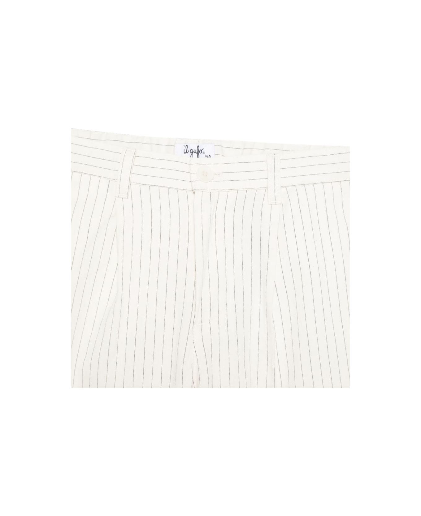 Il Gufo Milk Long Pants - WHITE