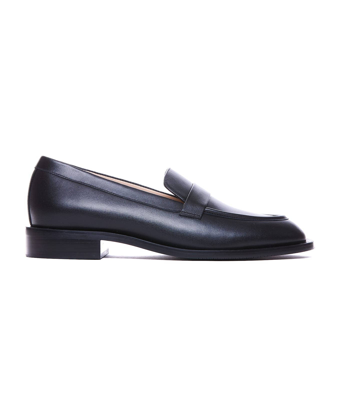 Stuart Weitzman Palmer Sleek Loafers - Black