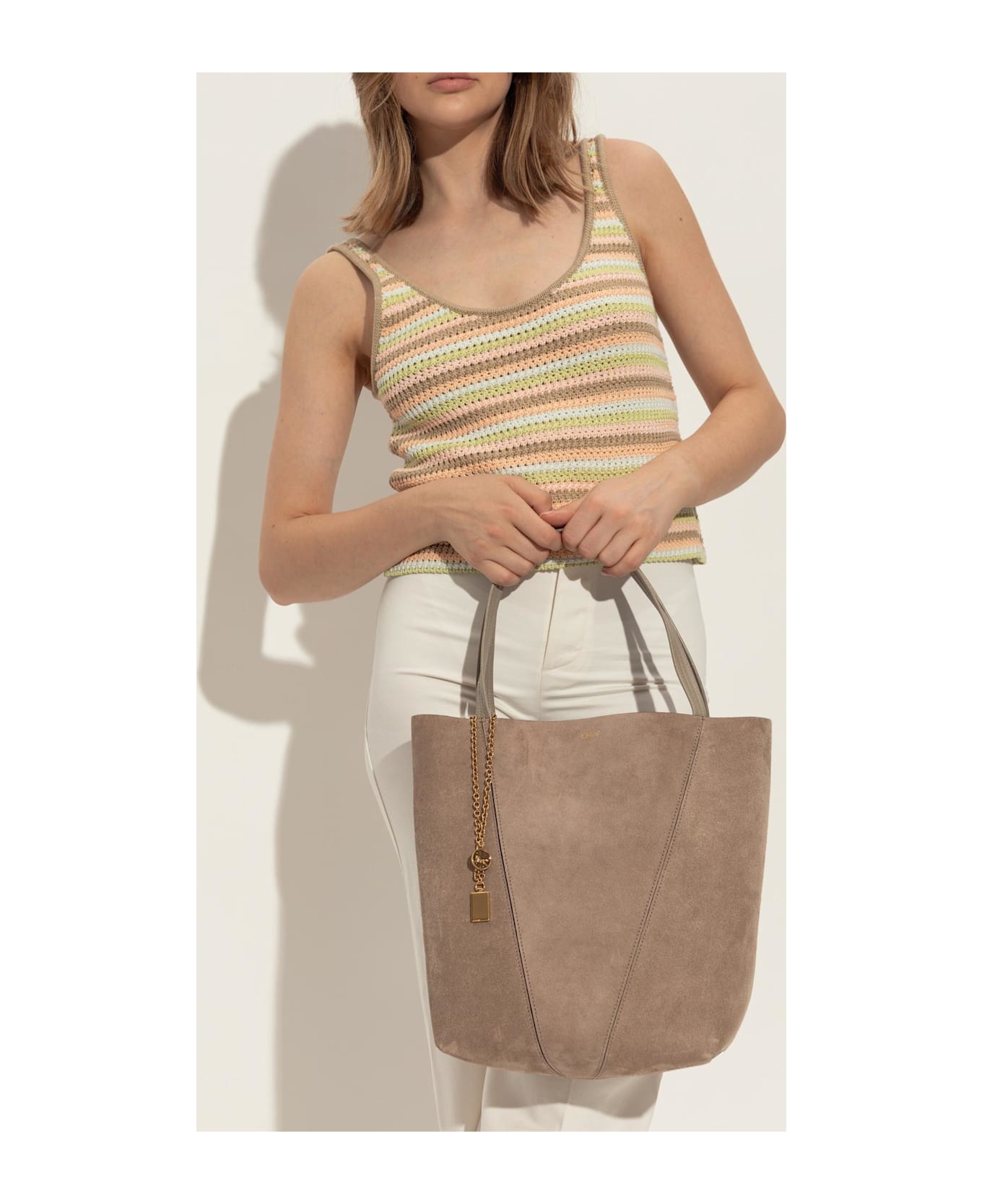 Chloé Shoulder Bag 
chloé Spin Medium
 - MOTTYGREY
