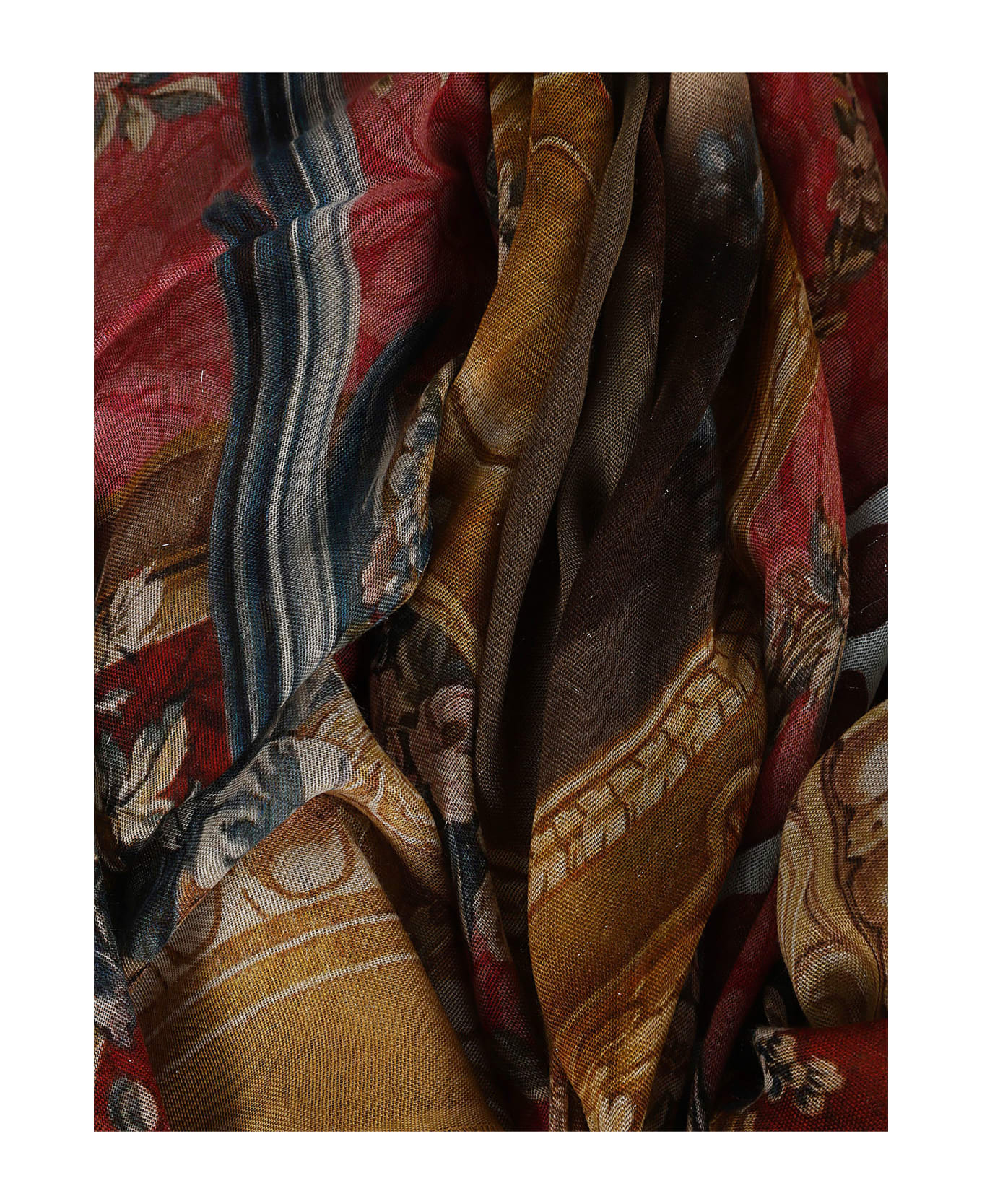 Faliero Sarti Printed Scarf - Multicolor スカーフ＆ストール
