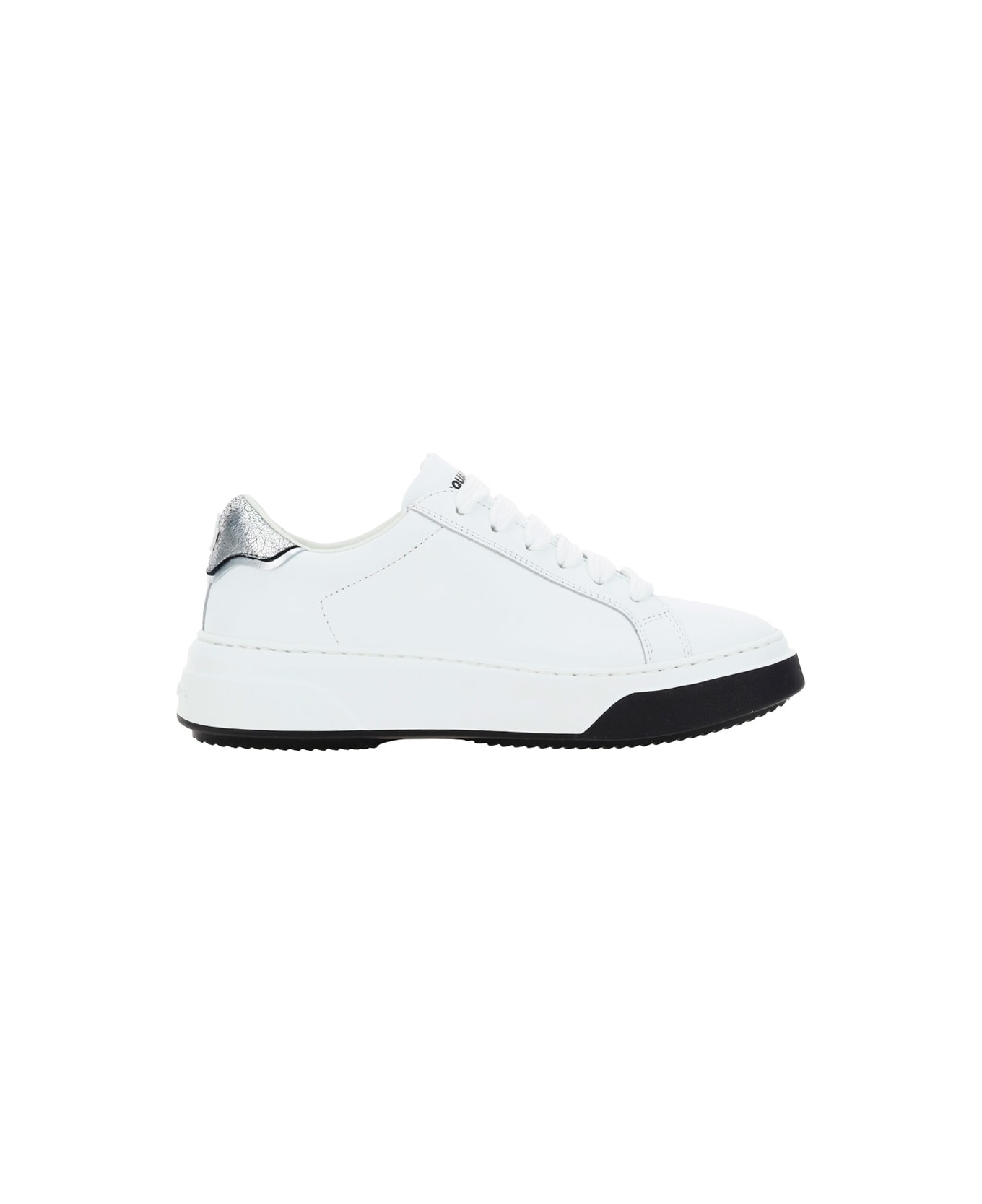 Dsquared2 Sneakers - Bianco+argento