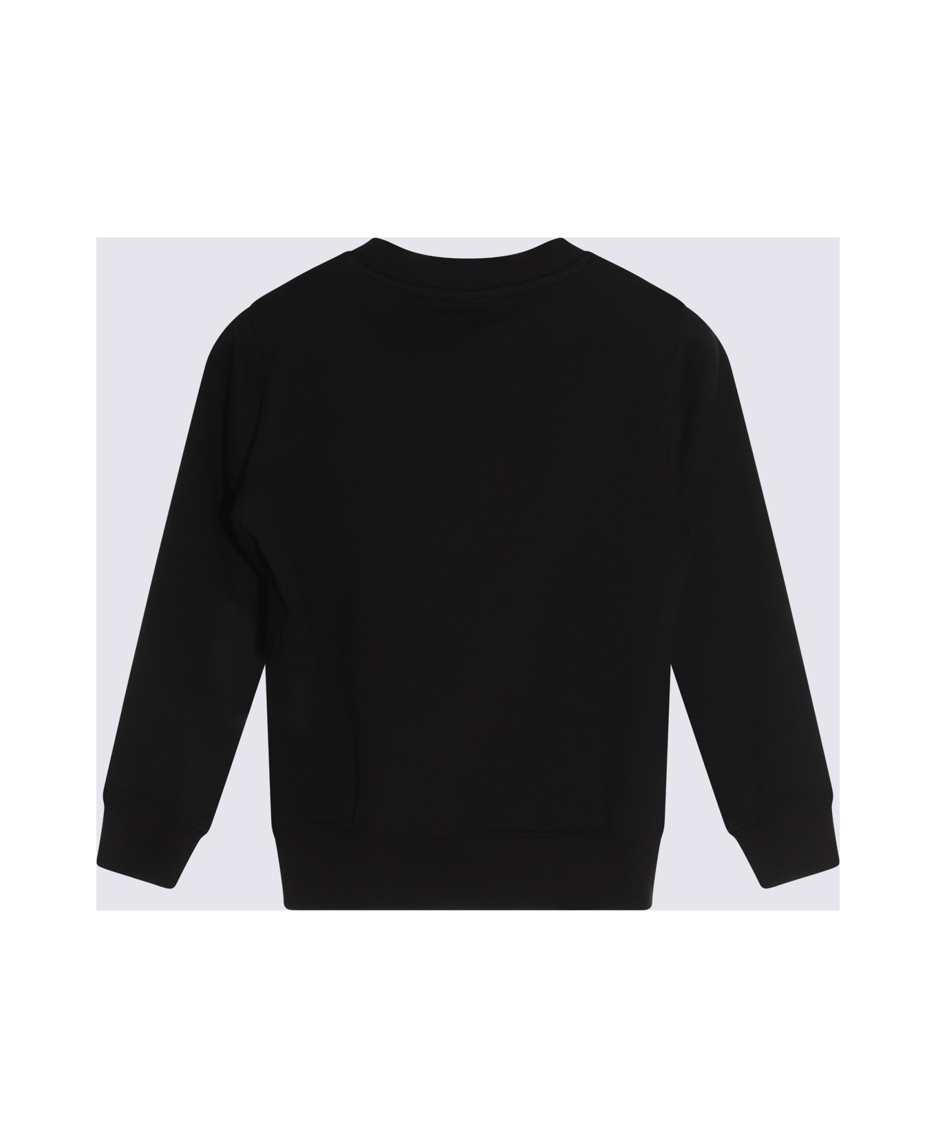 Moschino Black Cotton Sweatshirt - NERO/BLACK