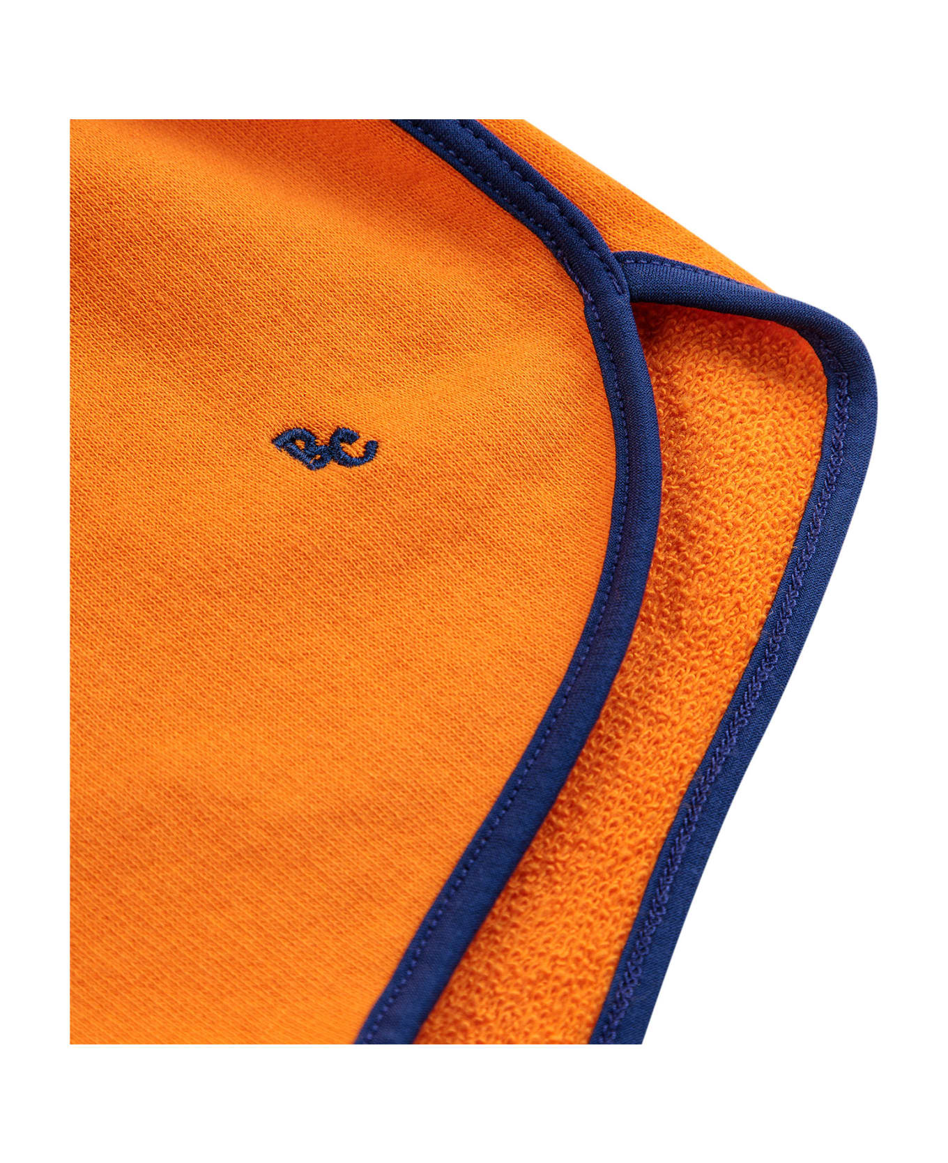 Bobo Choses Orange Shorts For Kids With Logo - Orange