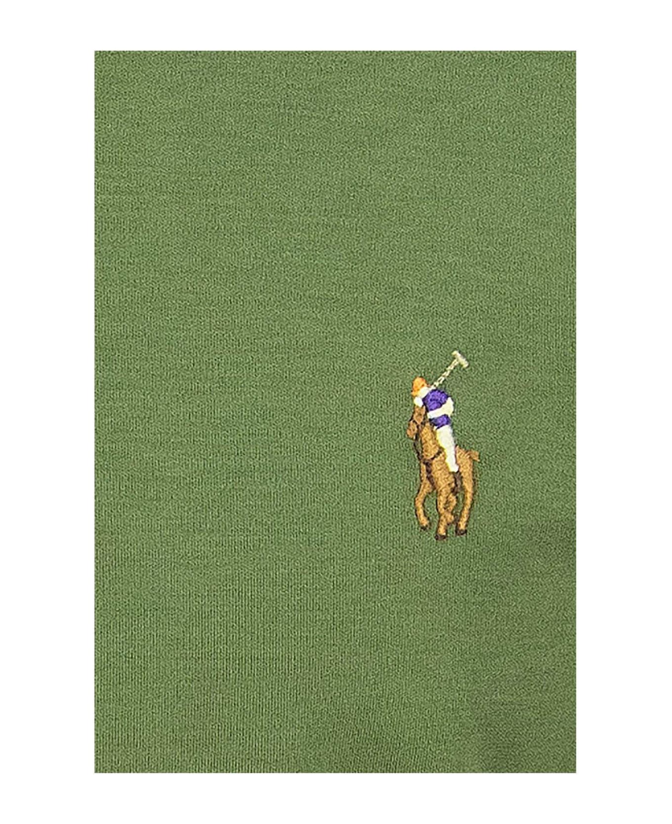 Polo Ralph Lauren Logo Embroidered Polo Shirt - Green シャツ