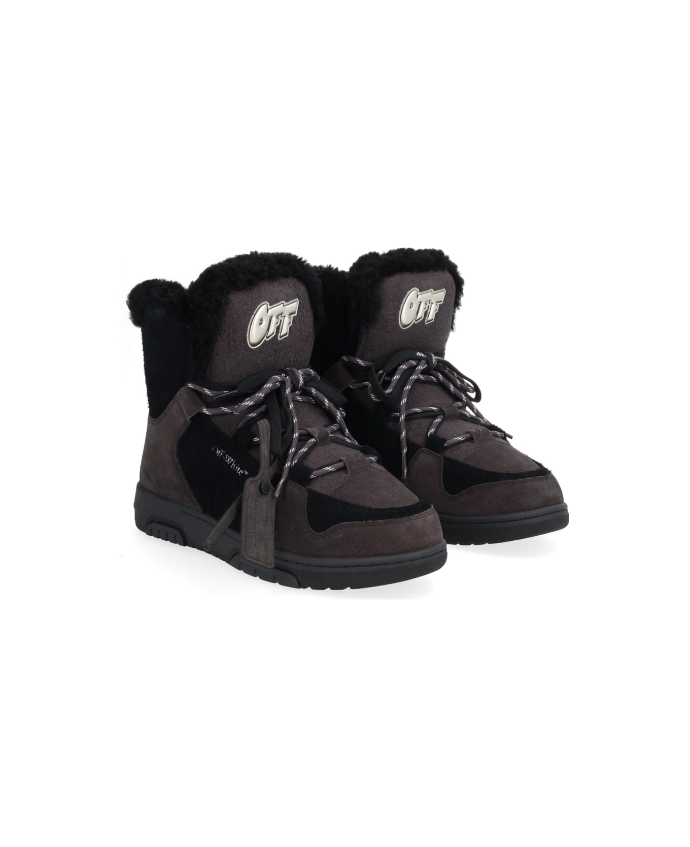Off-White Winter Boot "anthracite" - BLACK