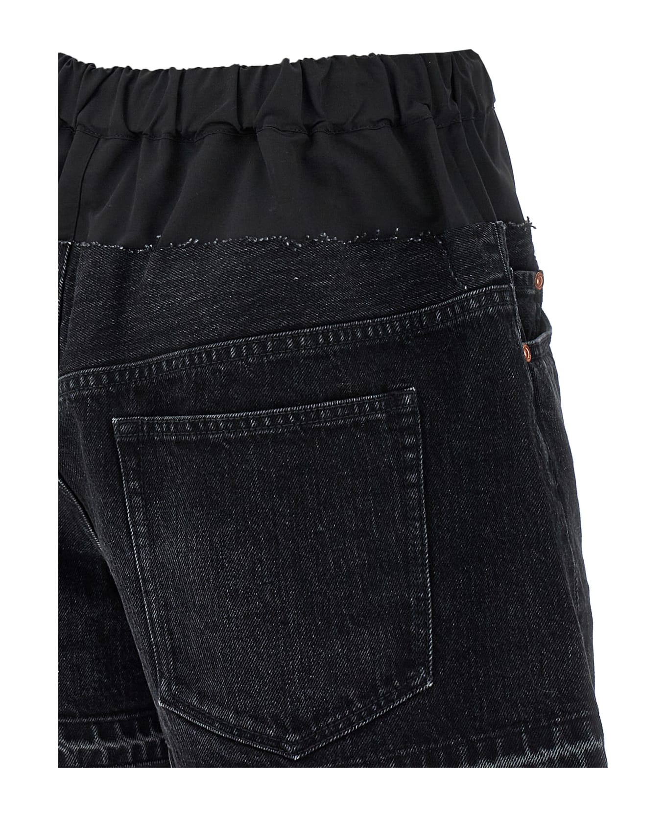Sacai Denim Shorts - Black   ショートパンツ
