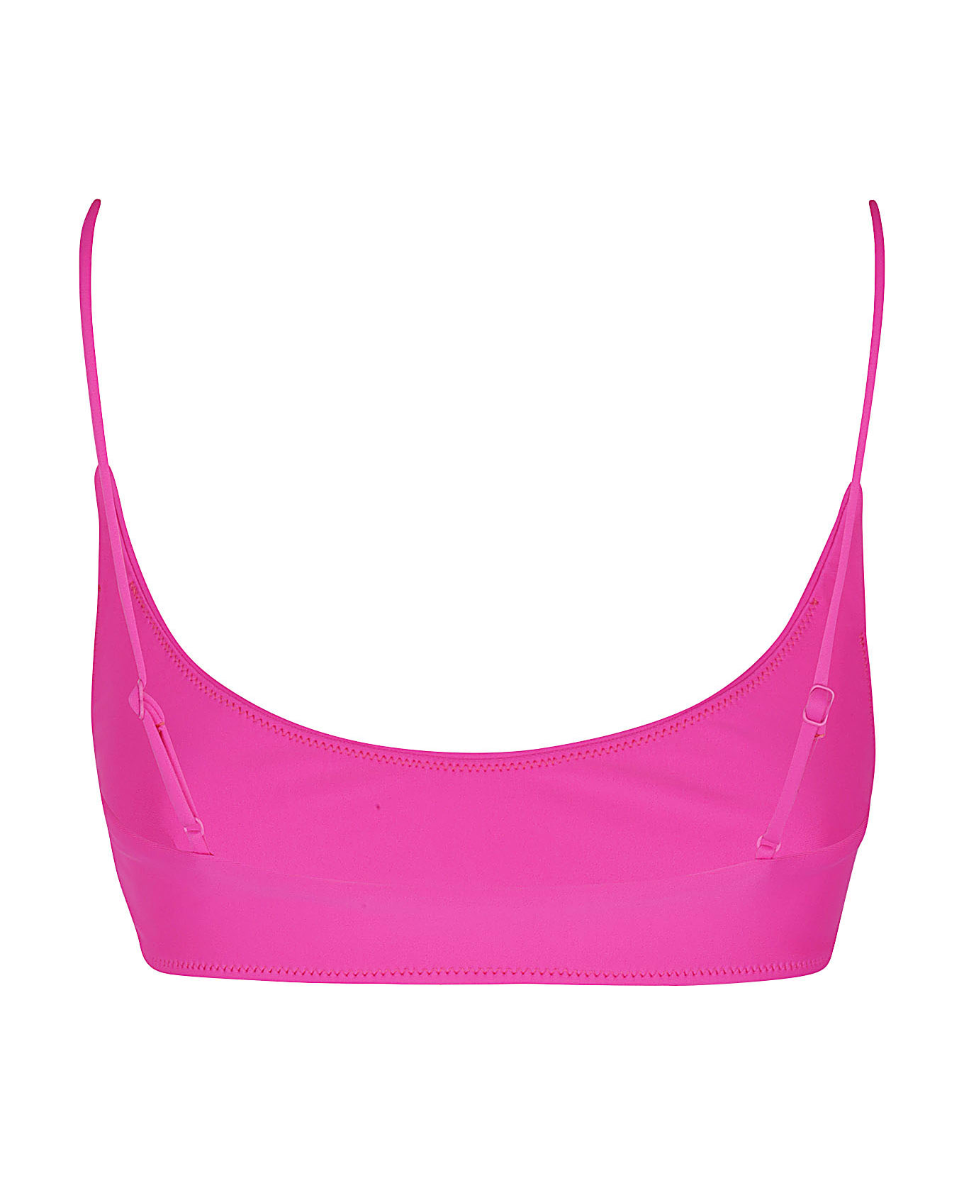 MC2 Saint Barth Thin Straps Closed Bralette Top - Fucsia