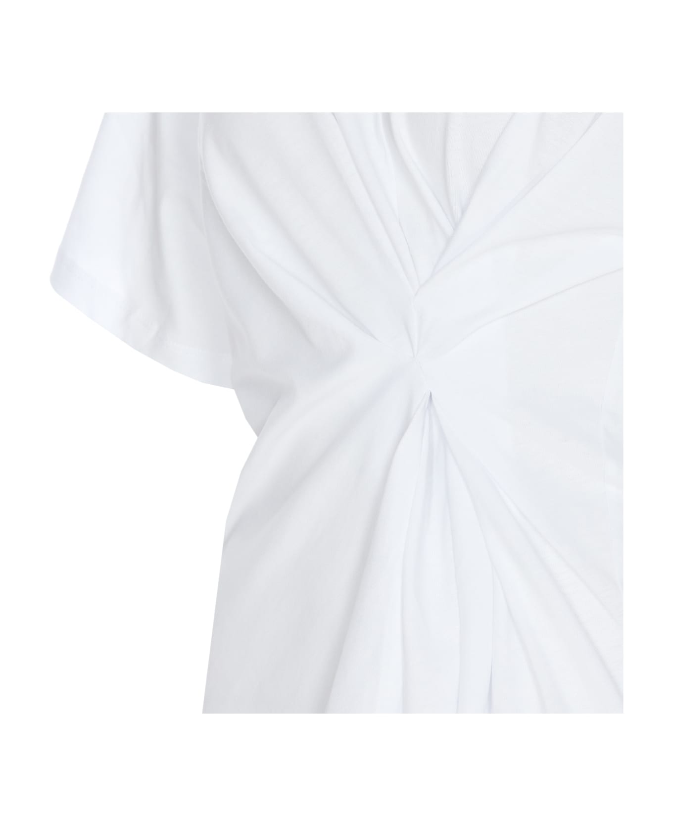 Victoria Beckham Body Twist T-shirt - White