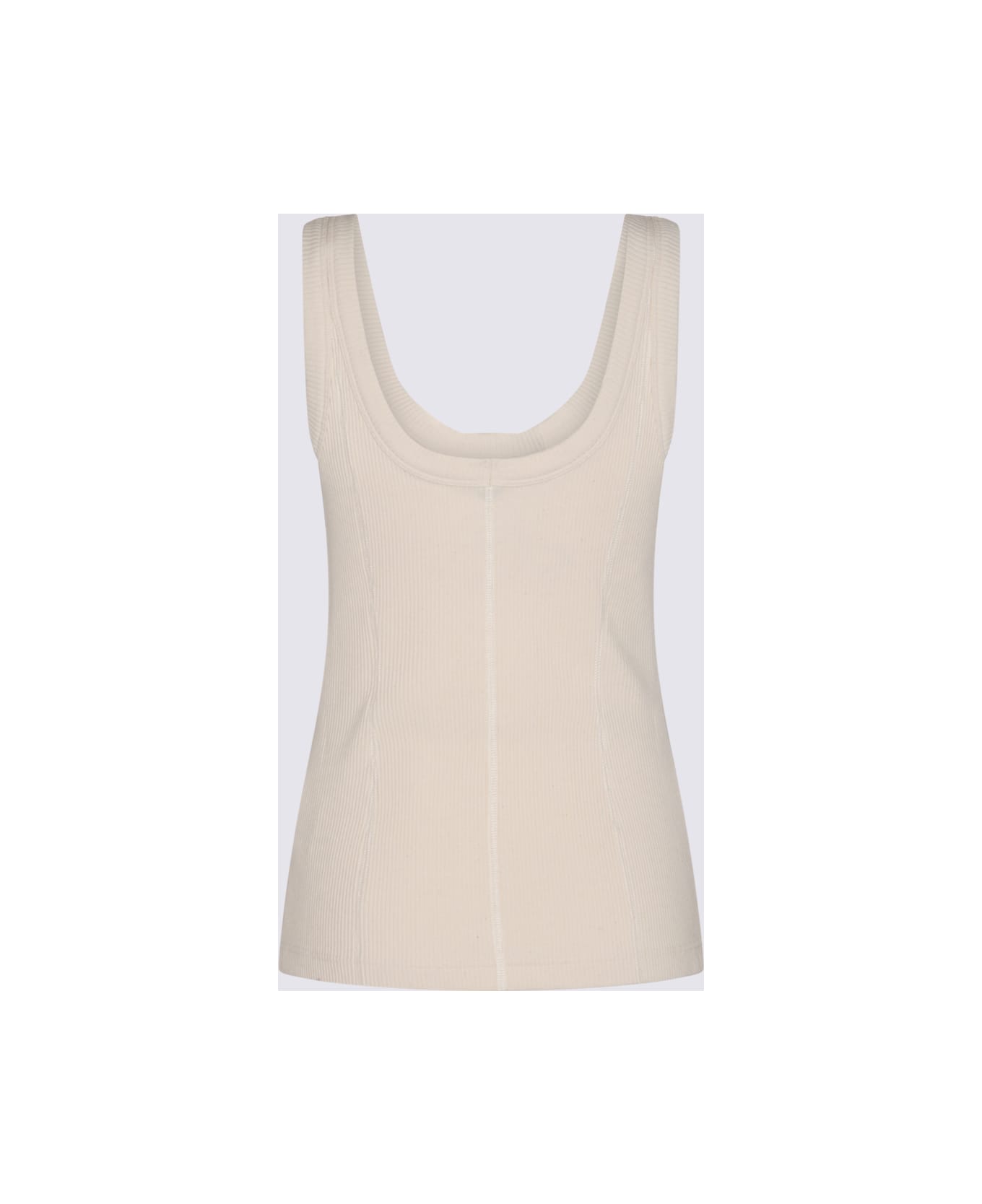 Bottega Veneta Beige Cotton Top - SEA SALT