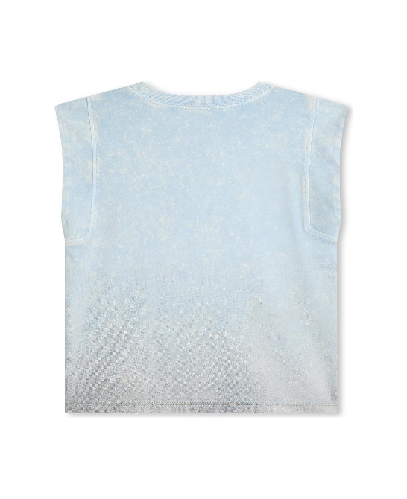 Zadig & Voltaire T-shirt Con Stampa - Light blue