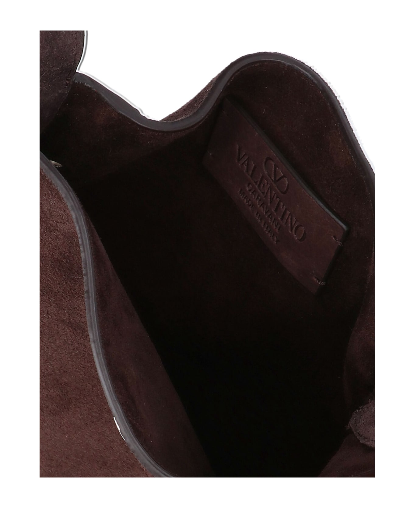 Valentino Garavani 
nellcôte
 Small Shoulder Bag - Brown