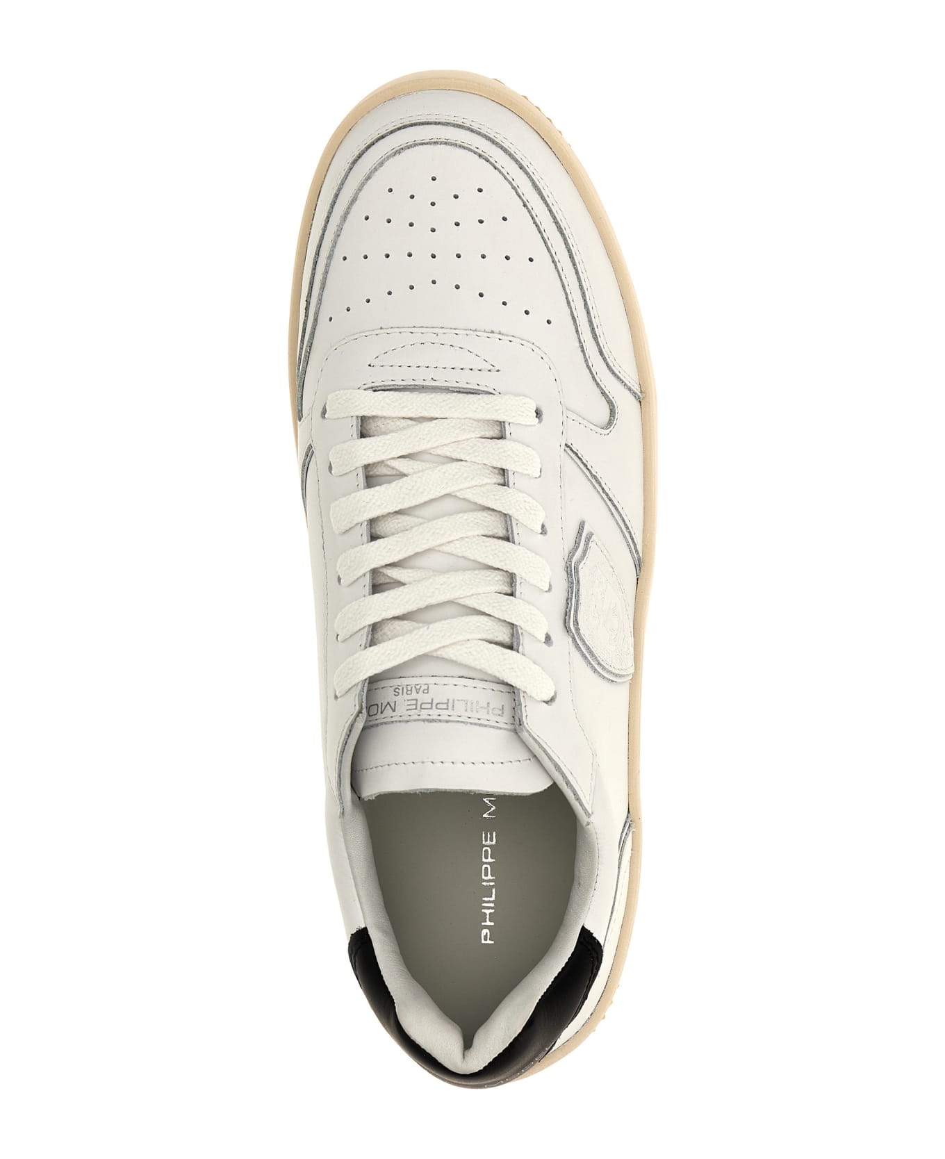 Philippe Model 'nice Low' Sneakers - White/Black