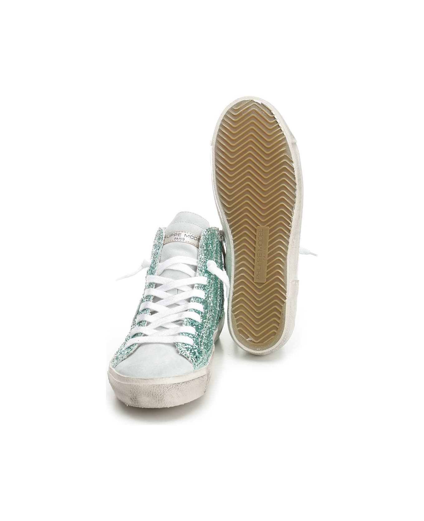 Philippe Model High "prsx" Sneakers - Light blue