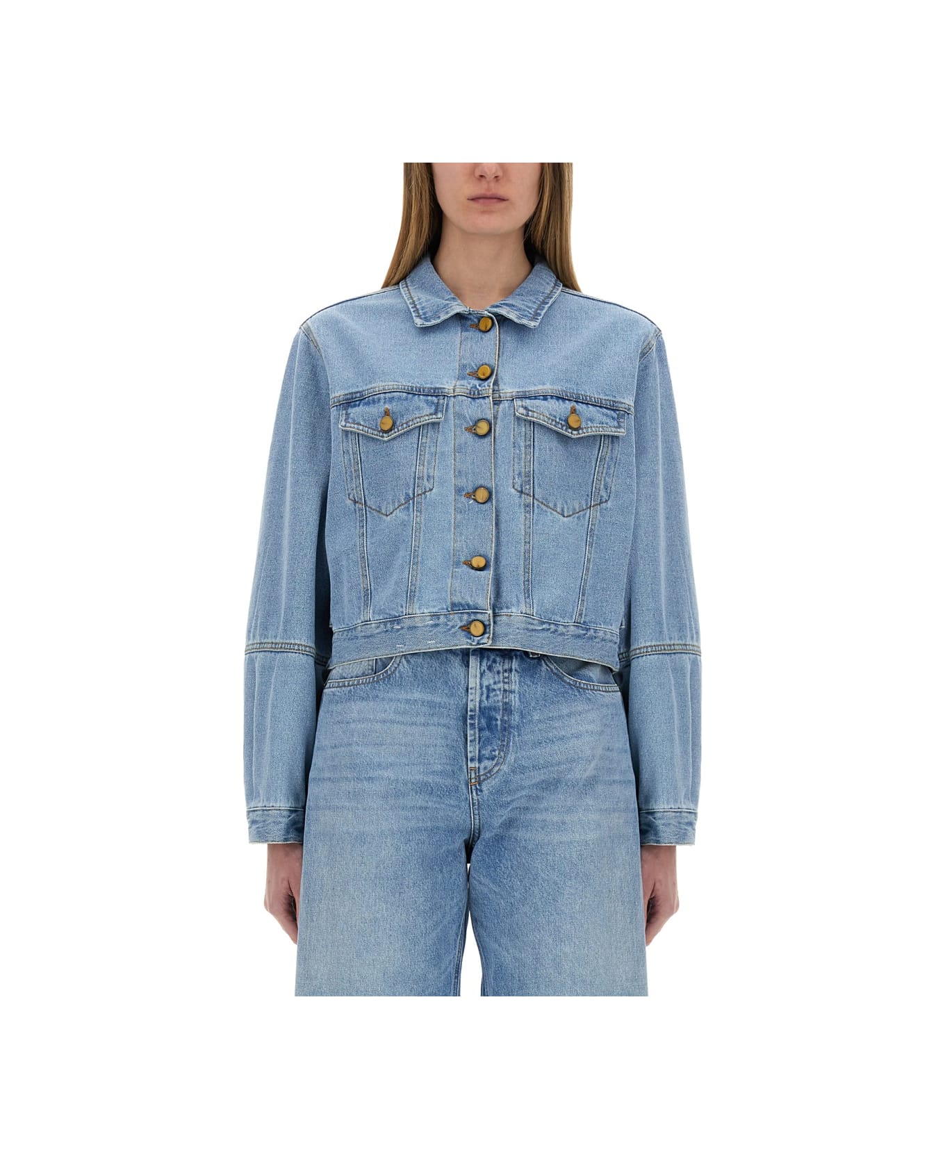 Alysi Denim Jacket - DENIM