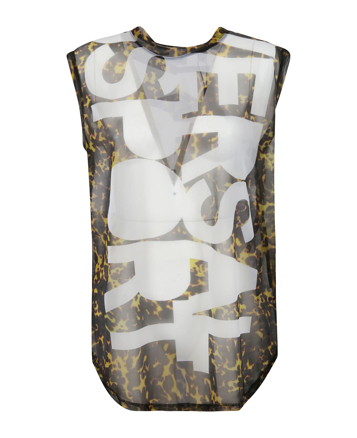 Burberry Sleeveless Printed Lace Top | italist, ALWAYS LIKE A SALE