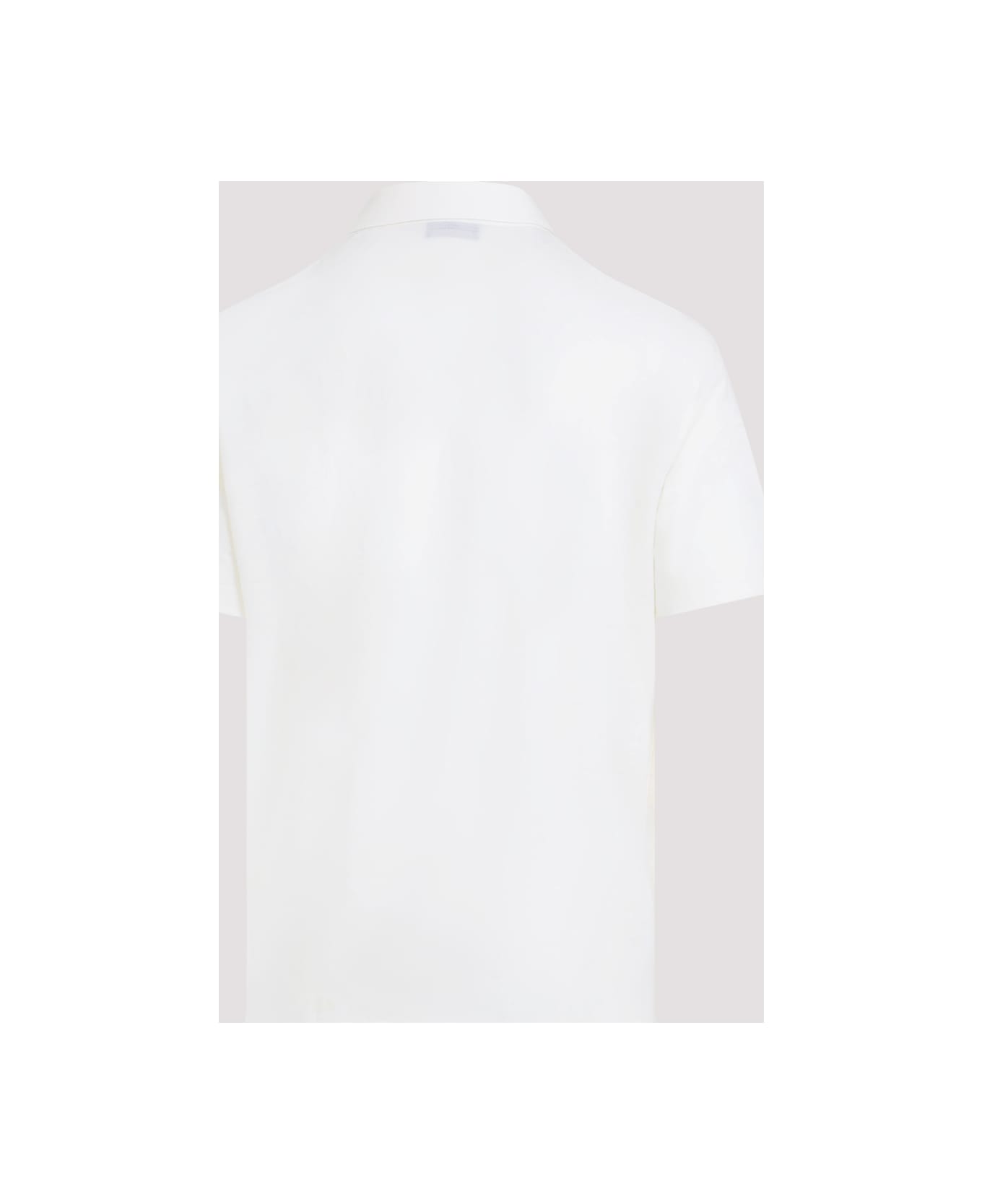 Brioni Wool Polo - White