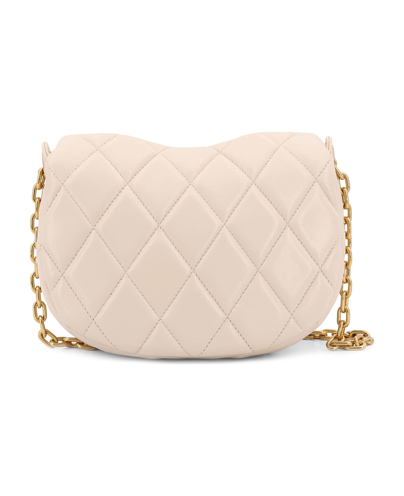 Burberry Quilted Rocking Horse Bag - White