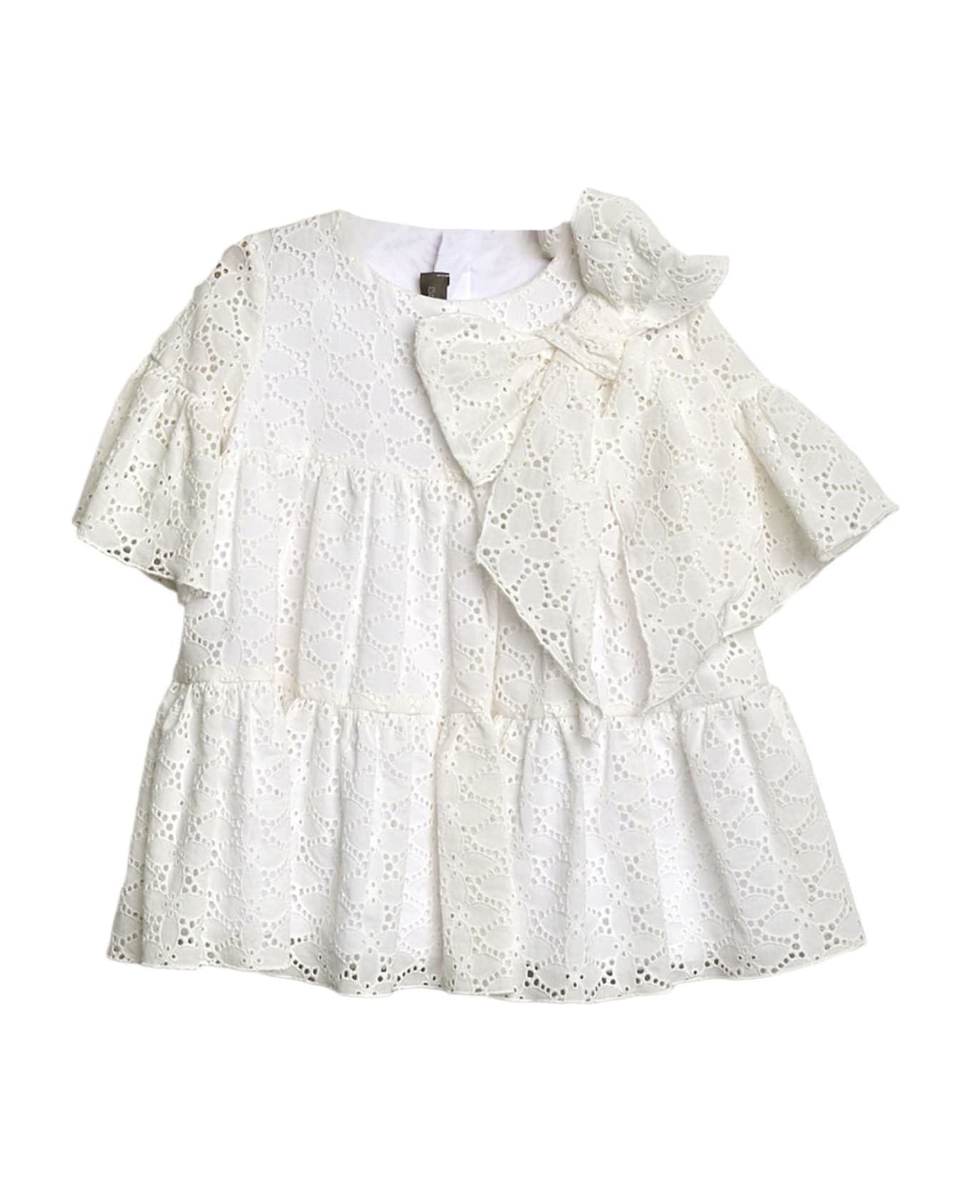 Little Bear Dresses White - White