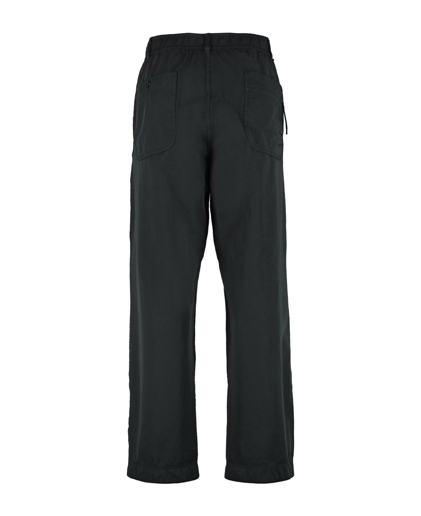 Stone Island Shadow Project Wide-leg Tailored Pants - BLACK