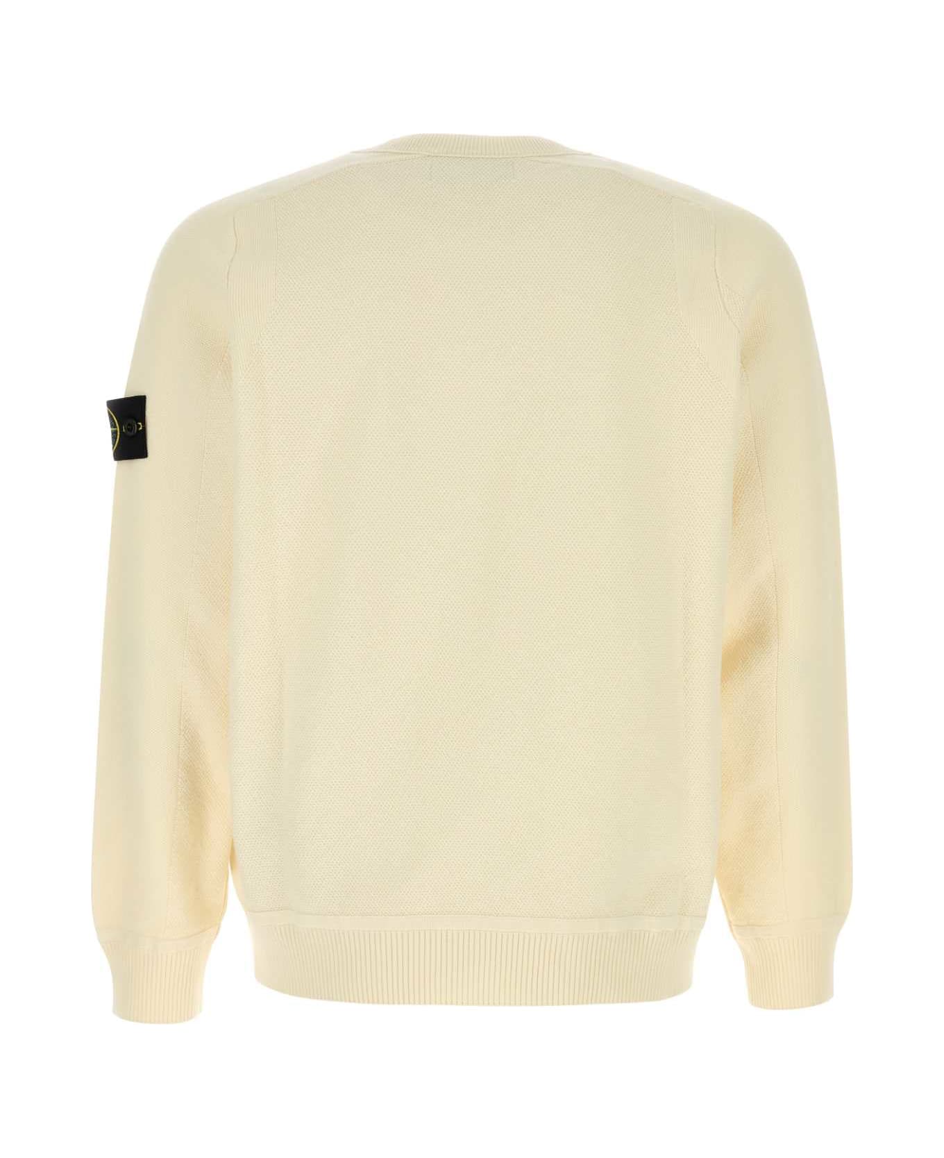 Cream Cotton Sweater