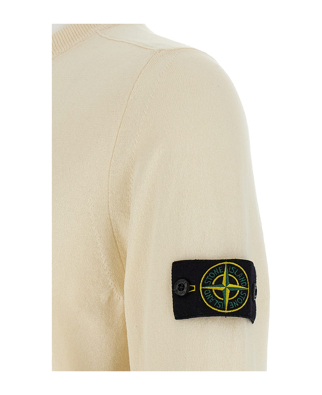 Stone Island Round-neck Sweater - Avorio