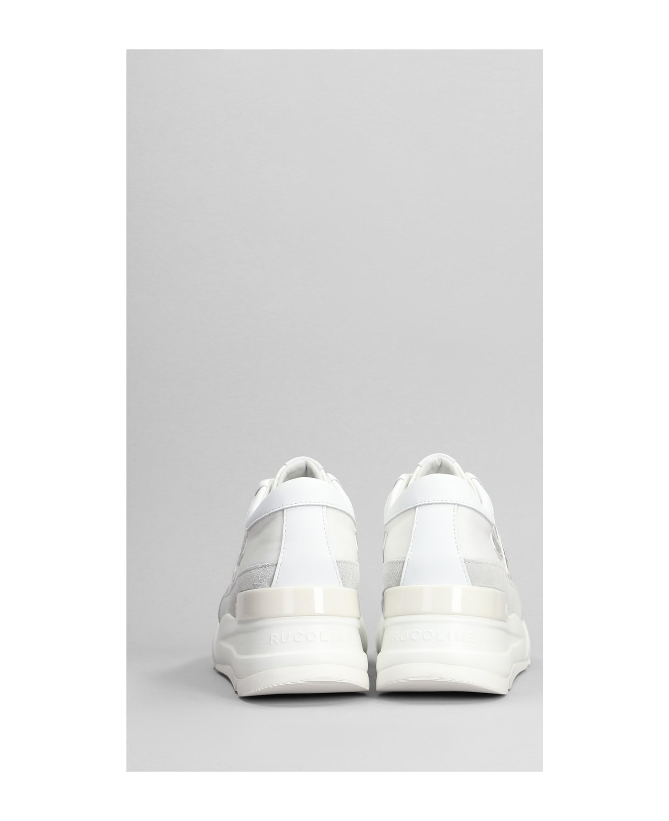 Ruco Line R-evolve Sneakers In White Suede And Leather - white スニーカー