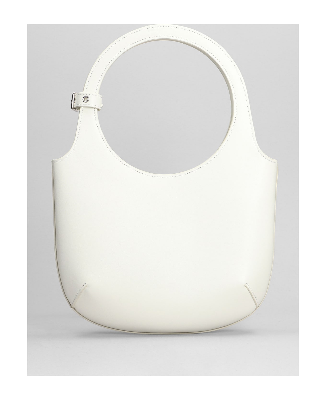 Courrèges Shoulder Bag In White Leather - white トートバッグ