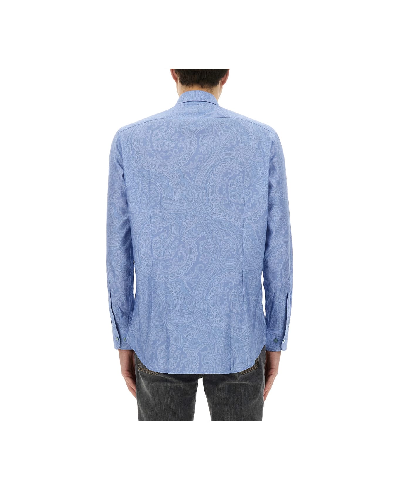 Etro Cotton Shirt - AZURE