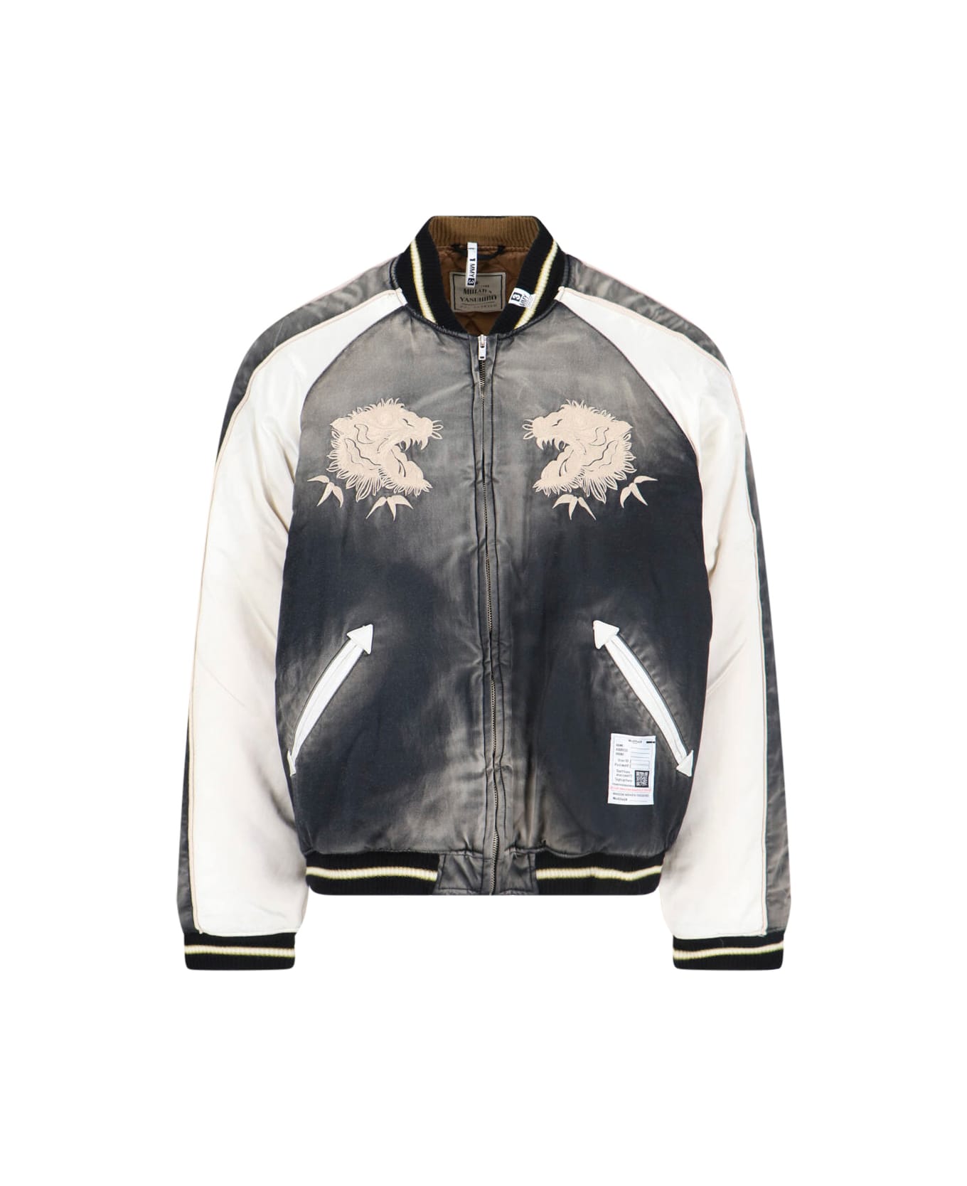 Mihara Yasuhiro "souvenir" Bomber Jacket - Multicolor