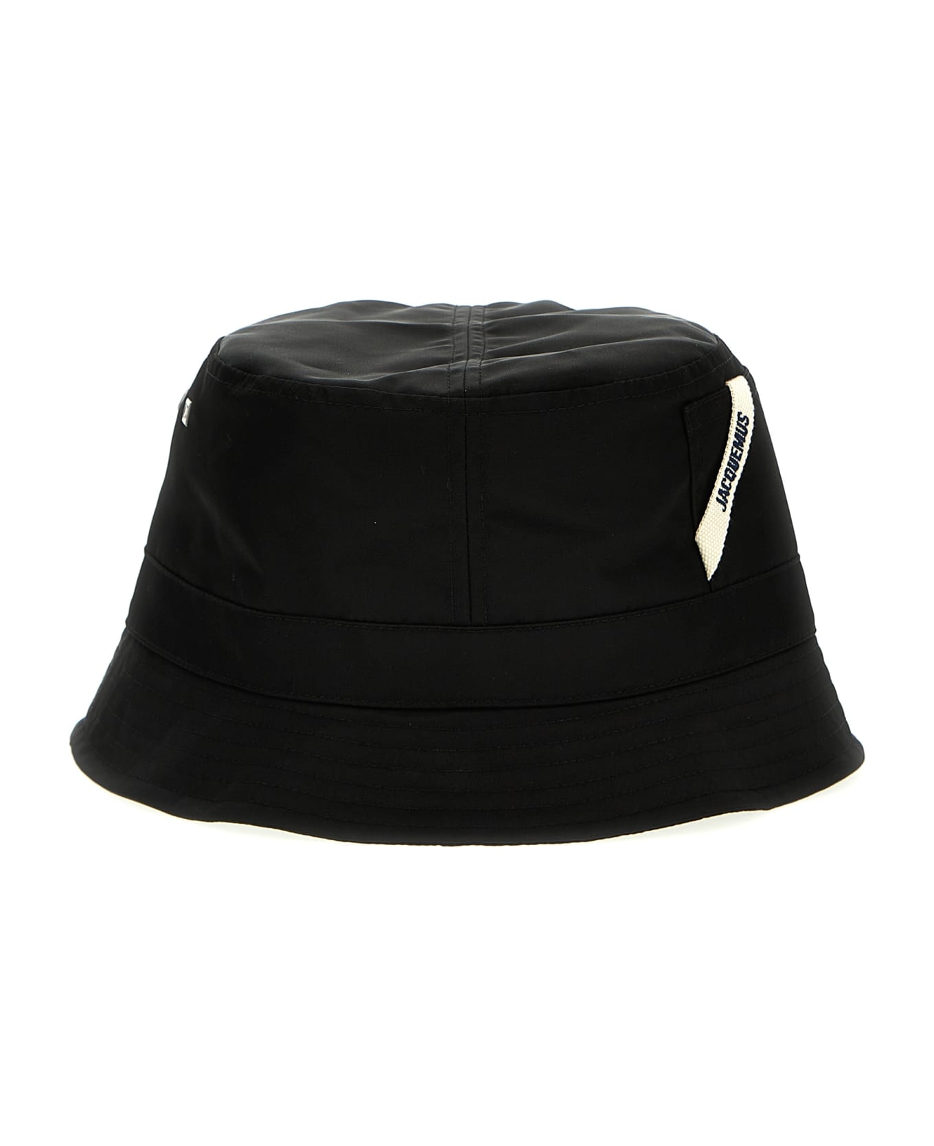 Jacquemus 'le Bob Ovalie' Bucket Hat - Black  
