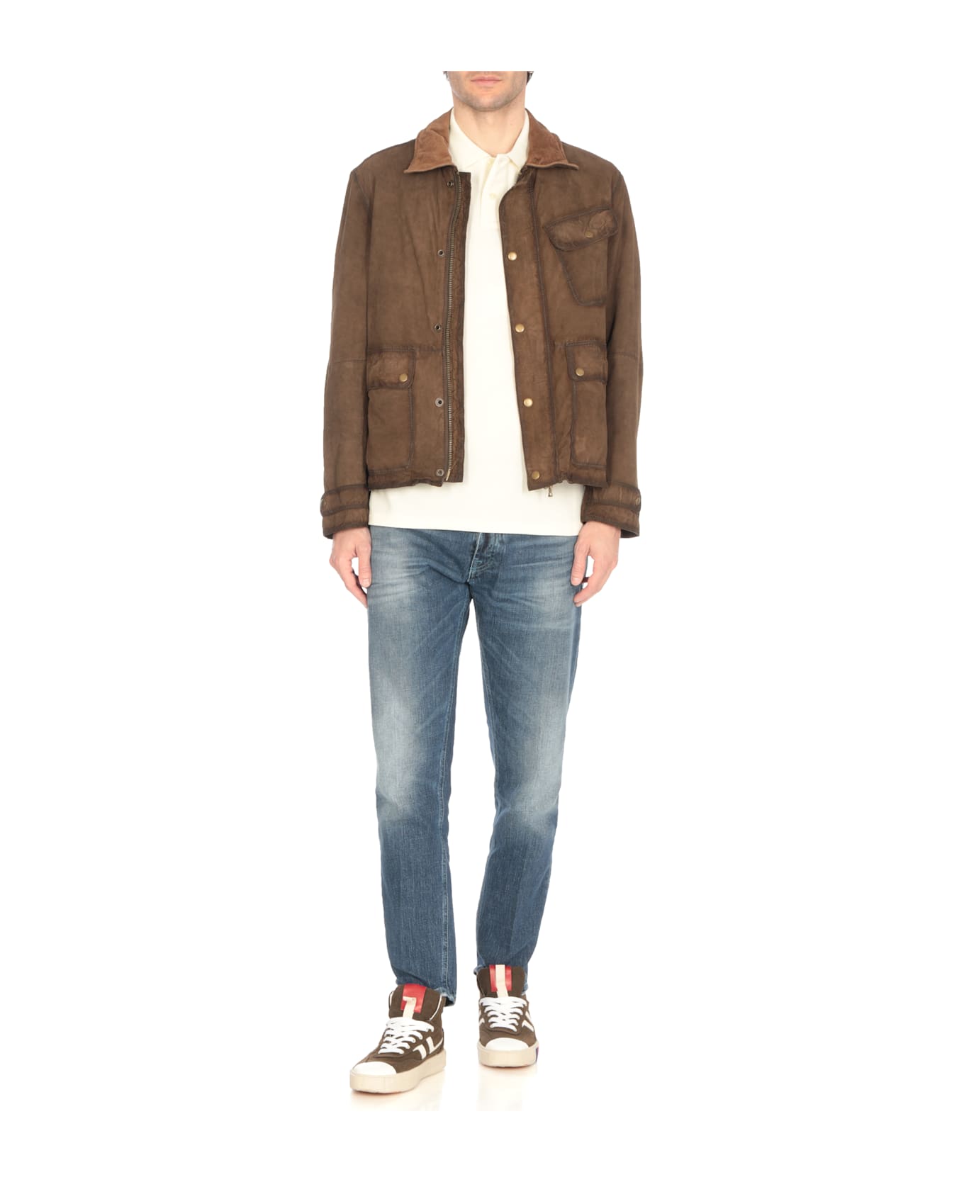 PRO-Keds Royal Ii Orbit High Sneakers - Brown