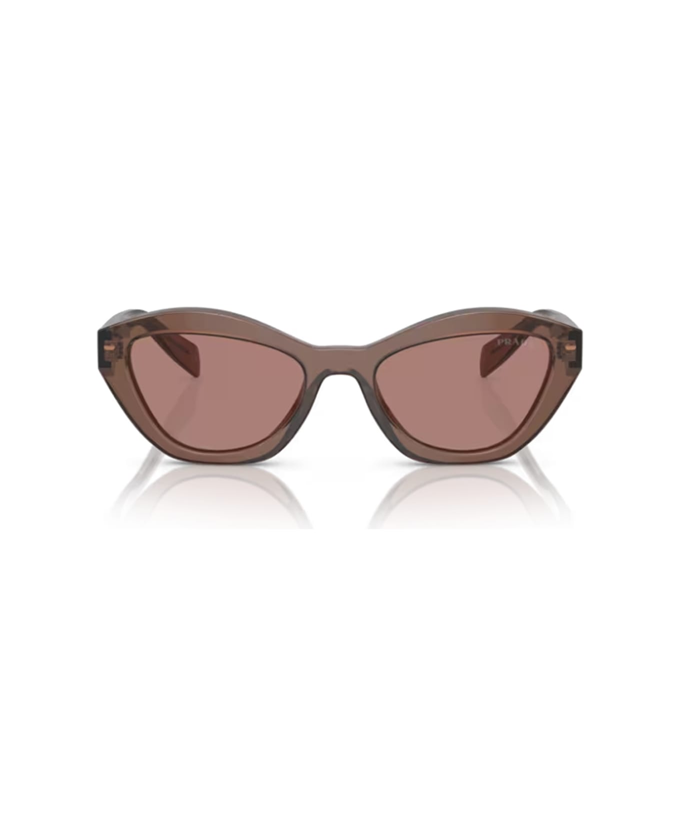 Prada Eyewear Pra02s 17o60b Sunglasses - Marrone