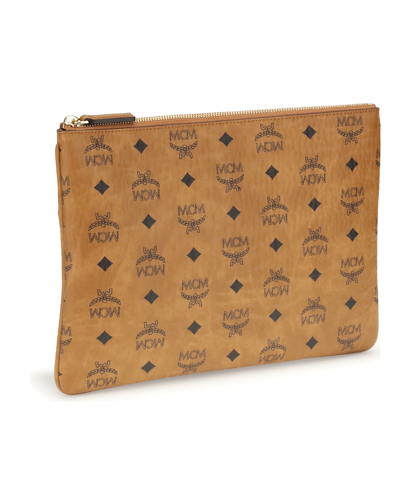 MCM Pouch With Visetos Print