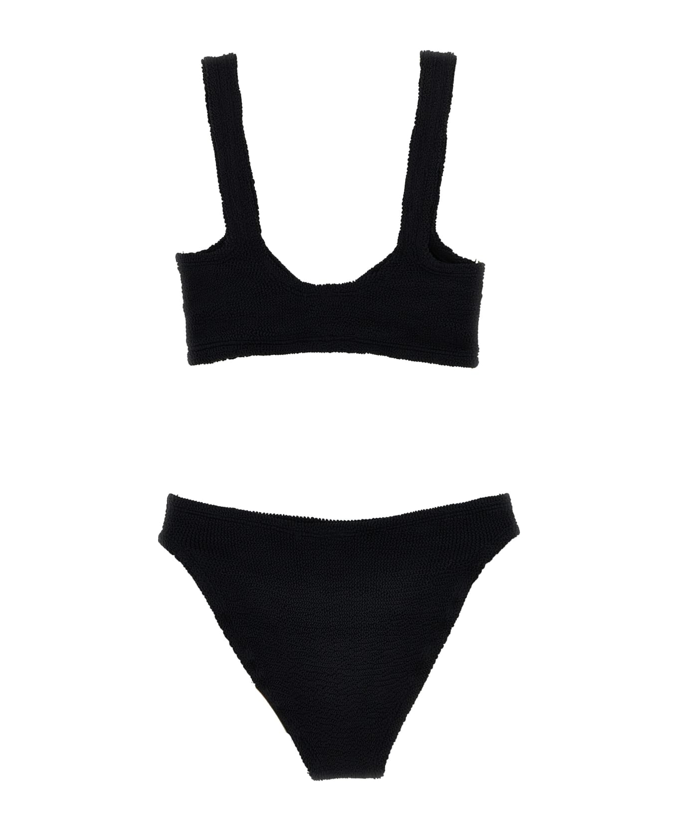 Hunza G 'bonnie' Bikini Set - Black  
