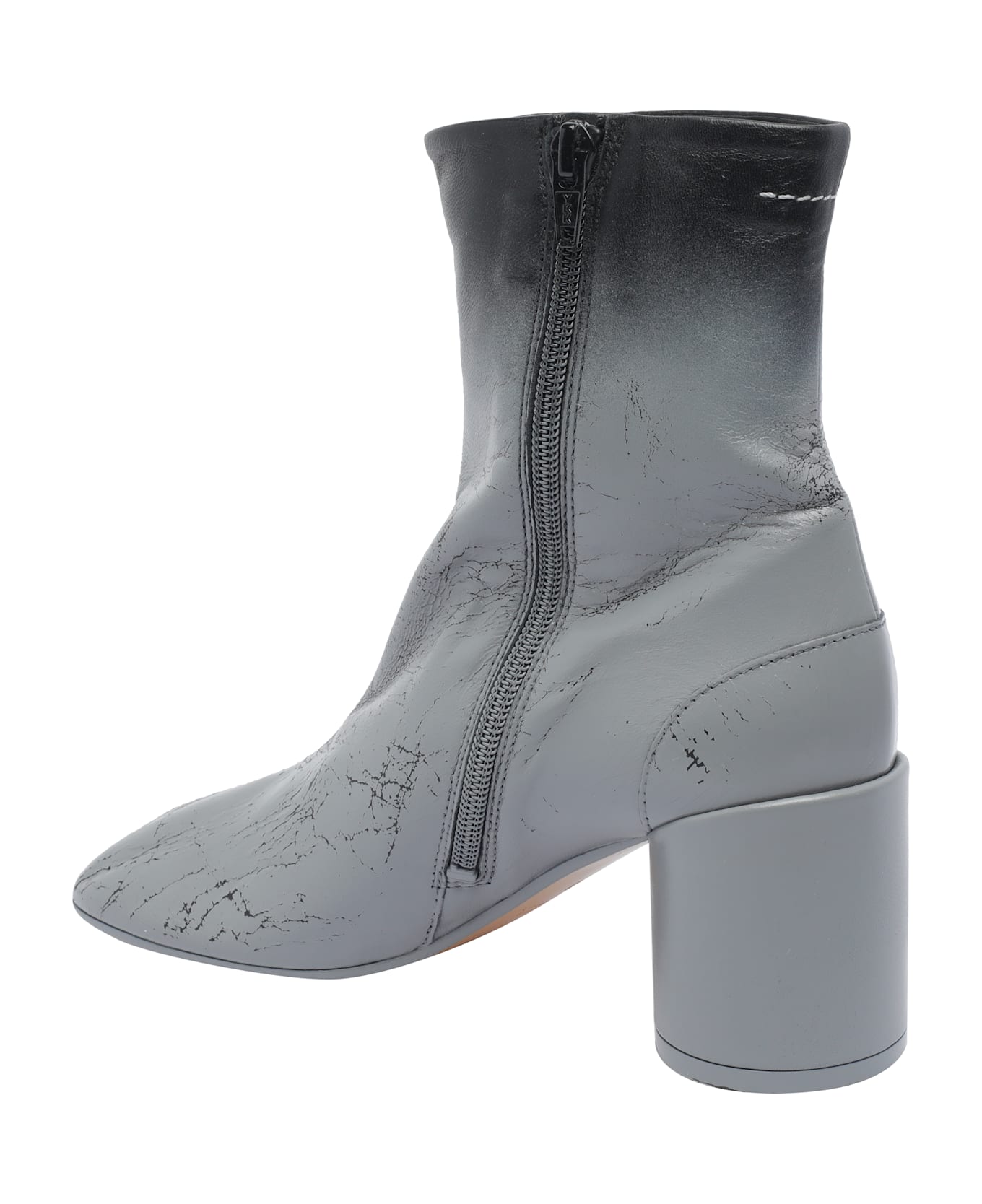MM6 Maison Margiela Tabi Booties - Grey