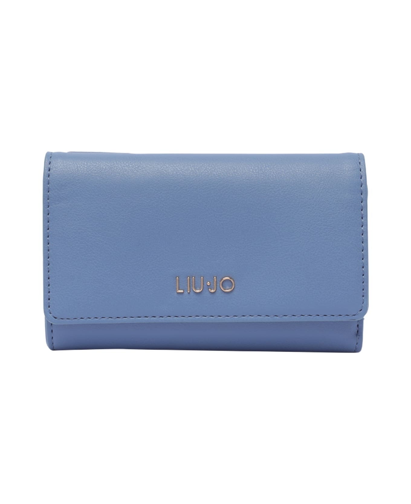 Liu-Jo Medium Logo Wallet - Blue 財布