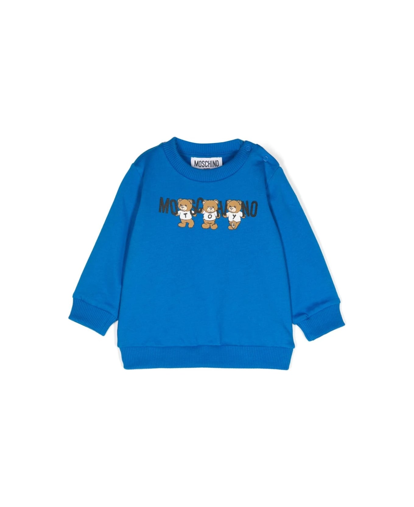 Moschino Felpa Con Logo - Light blue