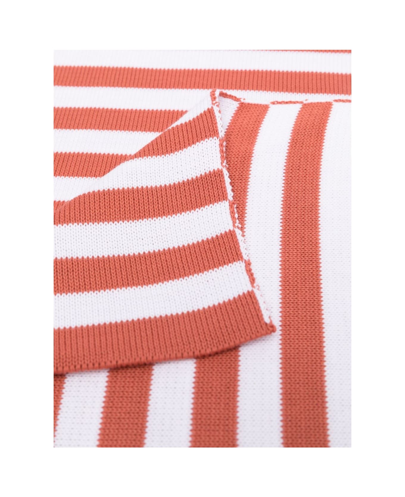 Little Bear Striped Blanket - Brown アクセサリー＆ギフト