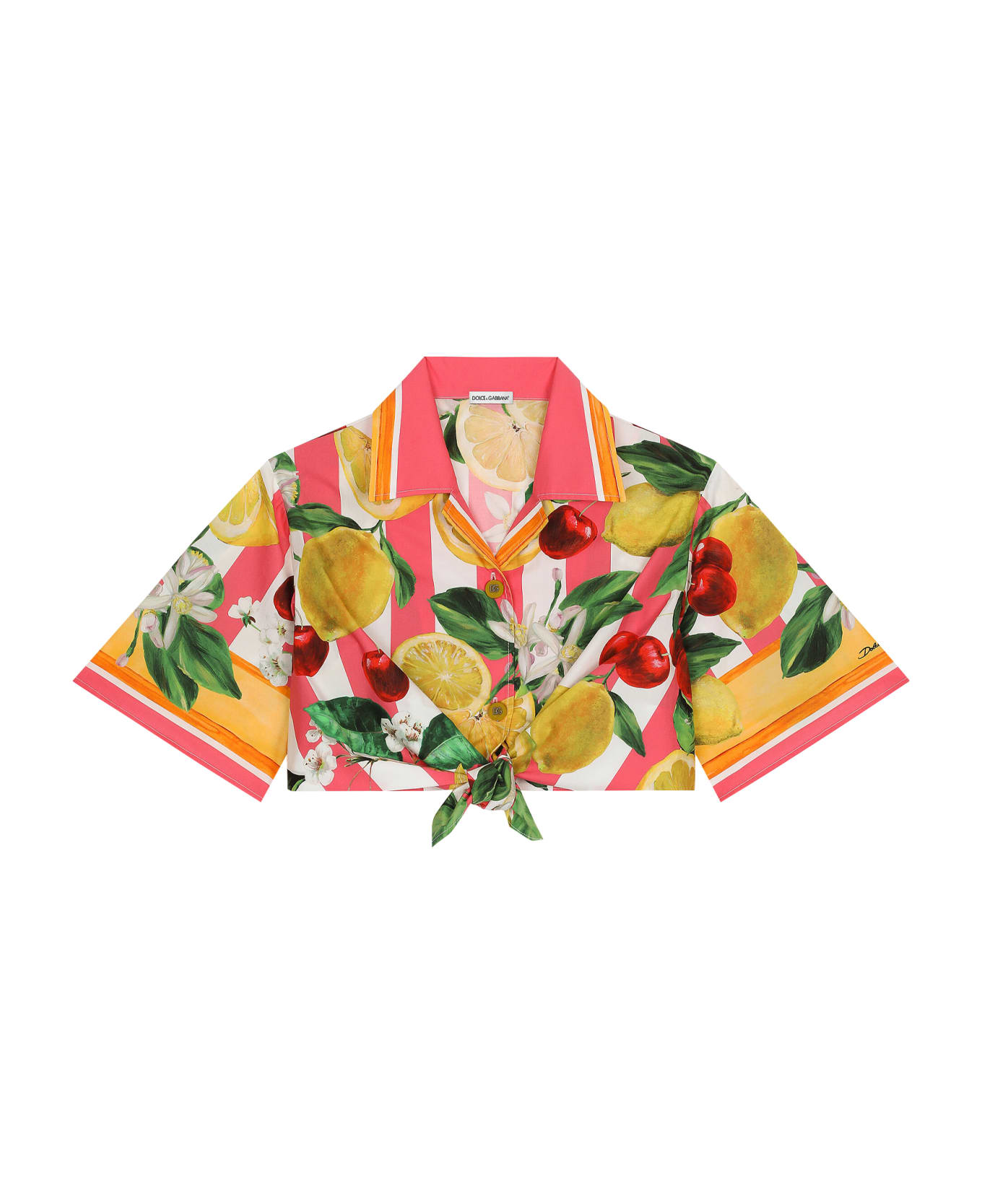 Dolce & Gabbana Shirt With Print - Multicolor