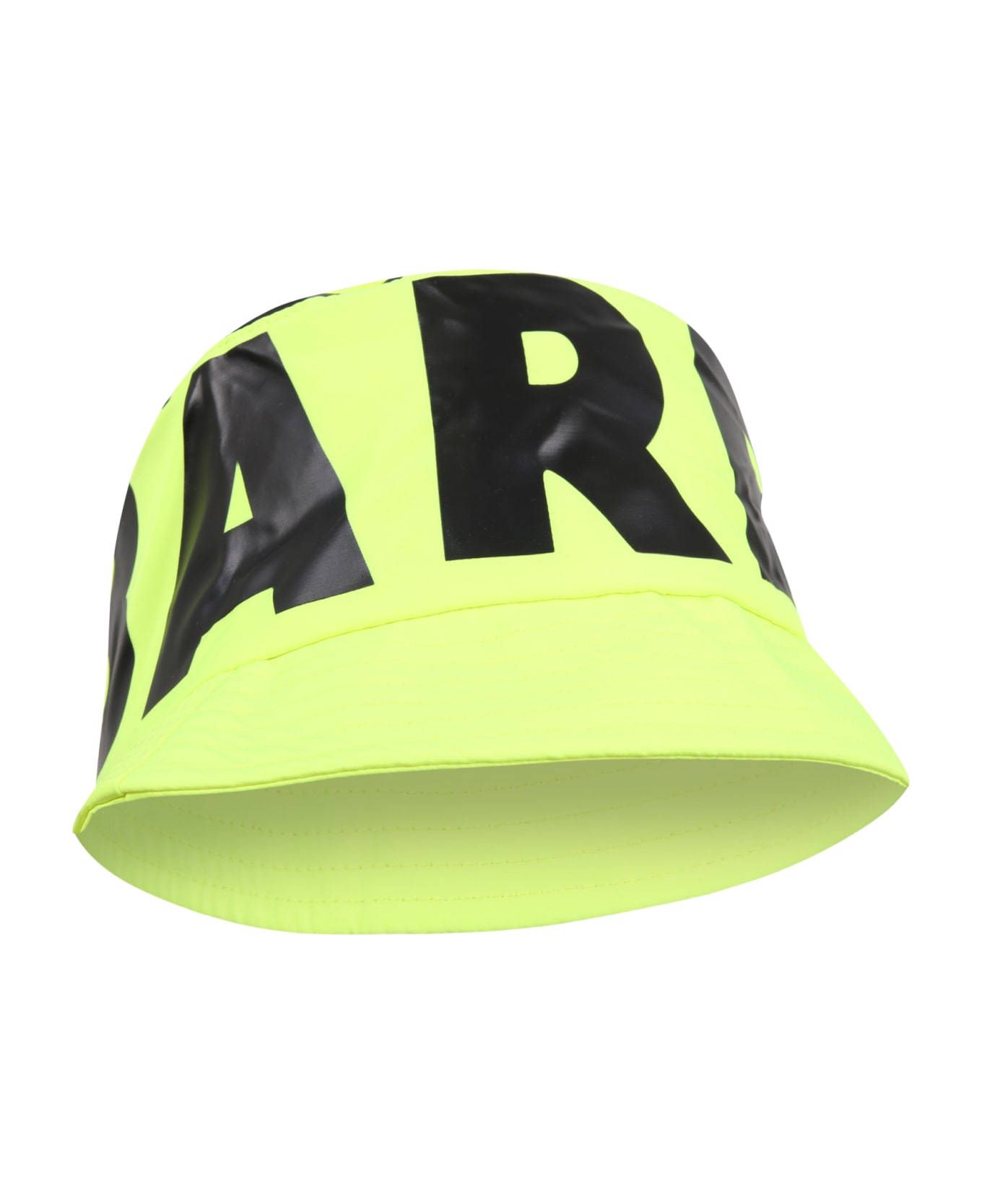 Barrow Neon Yellow Cloche For Kids With Logo - YELLOW アクセサリー＆ギフト