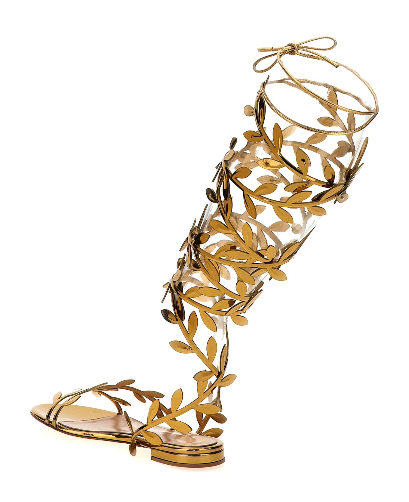 Gianvito Rossi 'flavia Galdiator' Sandals - Gold